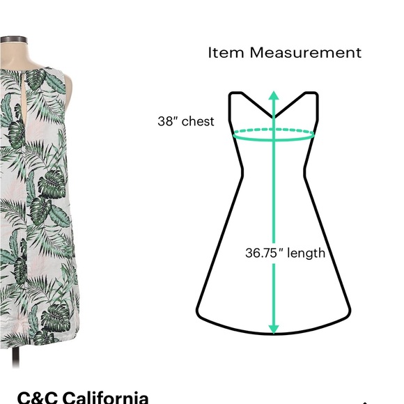 C&C California linen dress - Picture 13 of 13